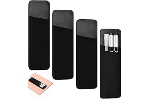 Outus Self-Adhesive Pen Holder for Notebooks (4 Pack)