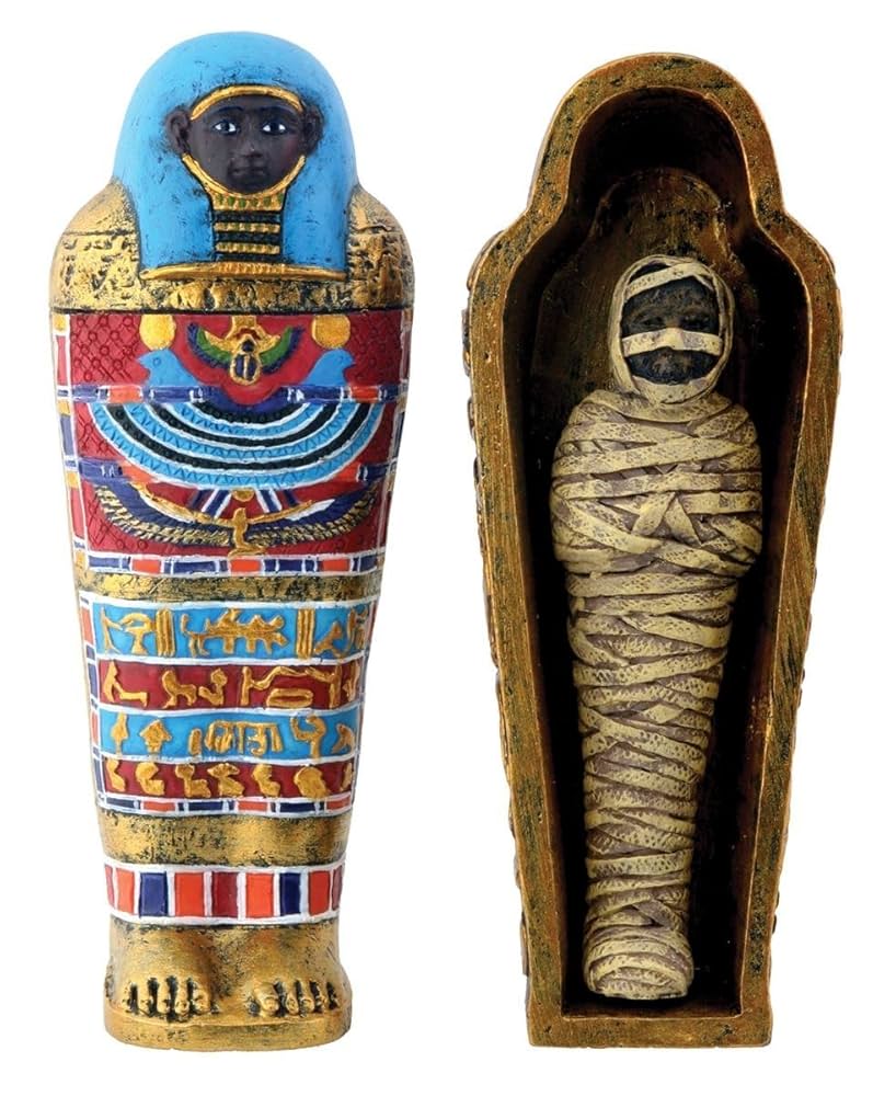saruwaさま Amazon.com: 4-Inch Saqqara Mummy Collectible Figurine, Egypt