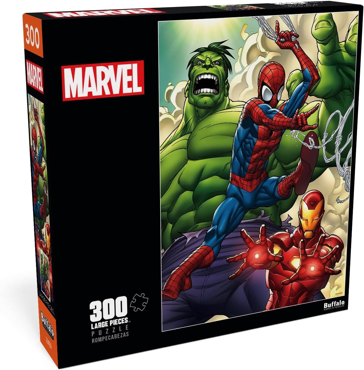 Buffalo Games - Marvel - Marvel Adventures Super Heroes #1-300 Piece Jigsaw Puzzle for Adults -Challenging Puzzle Perfect for Game Nights - Finished Size is 21.25 x 15.00