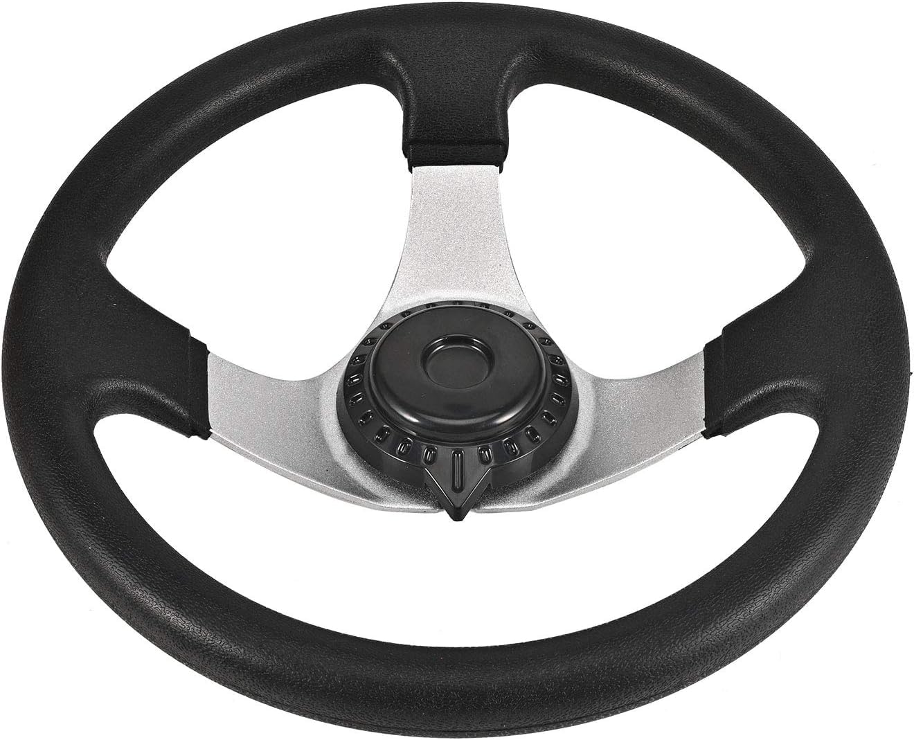 Trkimal Volante, volante de carreras, volante de kart, 300 mm, volante universal de aleación de aluminio, para Go Kart SUV, Racing Cart Accesorios