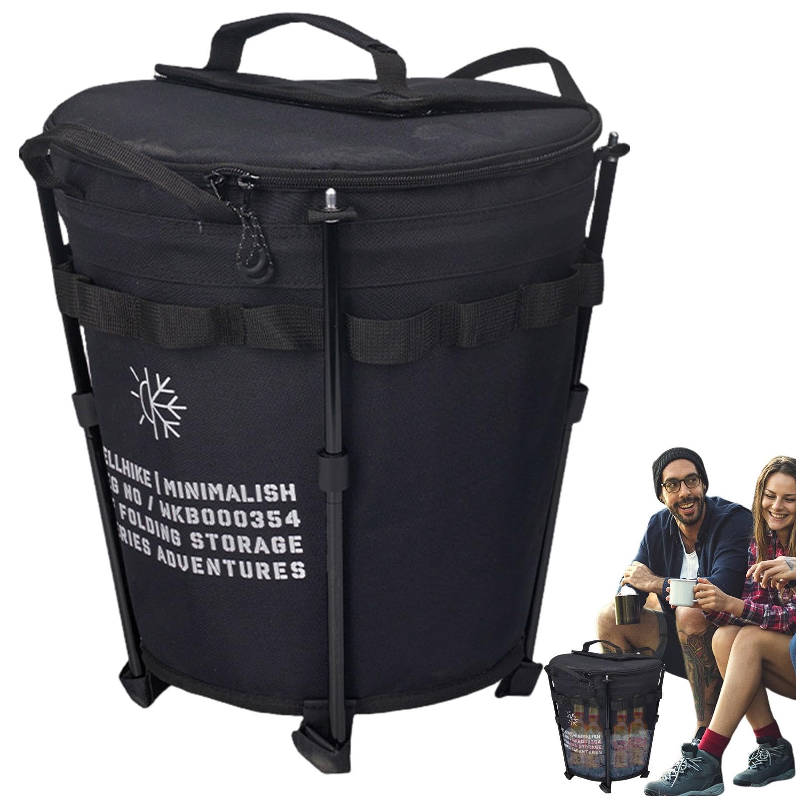 Enfriador de barril | Cubo de hielo portátil | Cubo de hielo aislado | Capa interior de bolsa de aislamiento para , enfriador de camping aislado, cubo de hielo plegable, bolsa térmica
