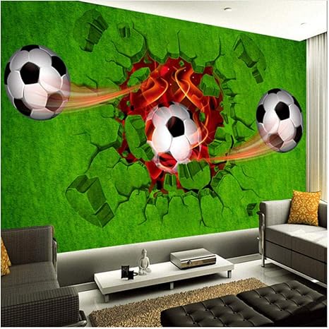 Amazon Xbwy 装飾壁画 サッカー緑の芝生の壁画壁紙リビングルームの寝室の家の装飾 0x140cm 壁紙 Amazon Xbwy 装飾壁画 サッカー緑の芝生の壁画壁紙リビングルームの寝室の家の装飾 0x140cm 壁紙