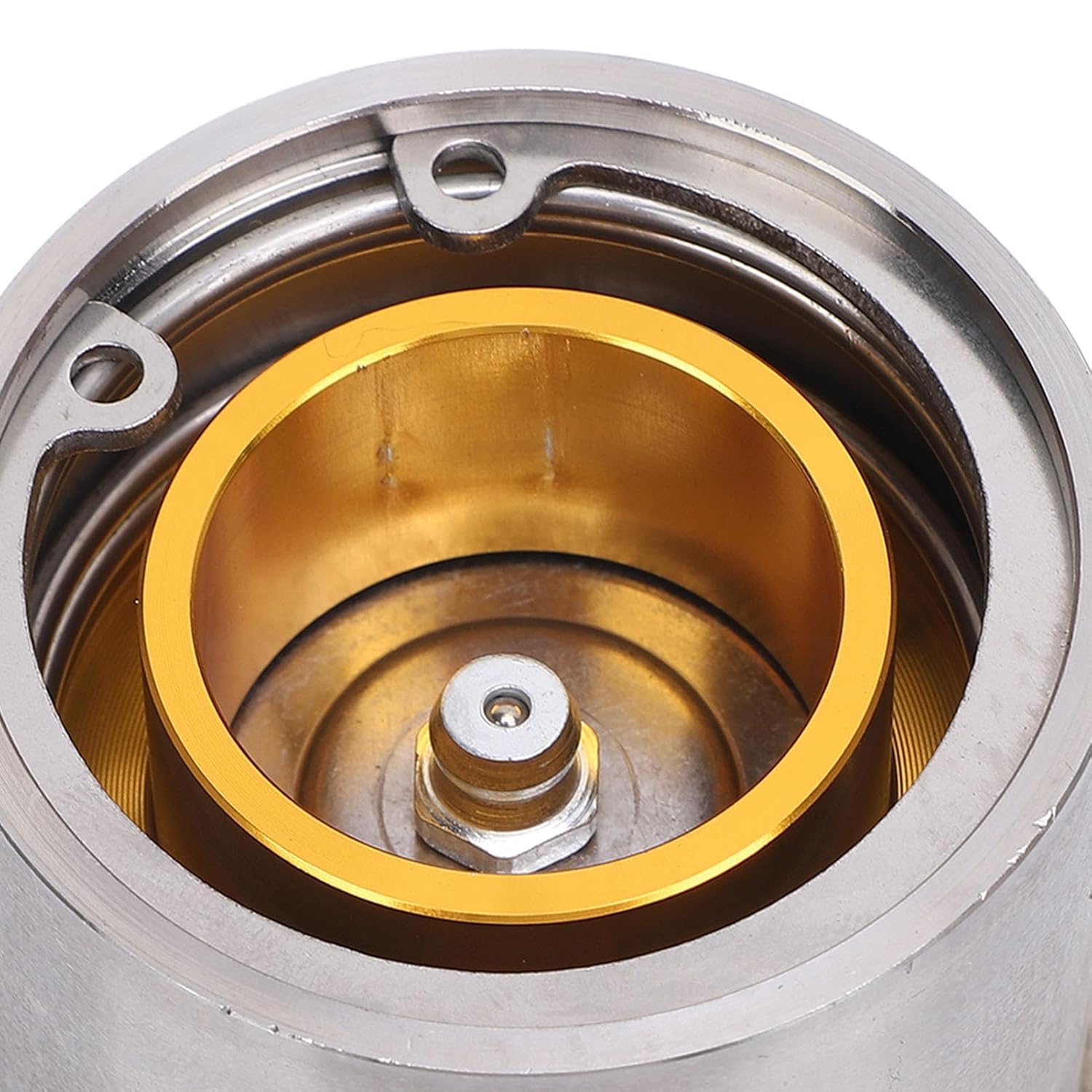 Trailer Bearing Protectors 2.441in Diameter, Stainless Steel Aluminum Alloy, 2 Pcs - Strong Protection, Auto Check Grease Level, Easy Installation for Boat Trailers