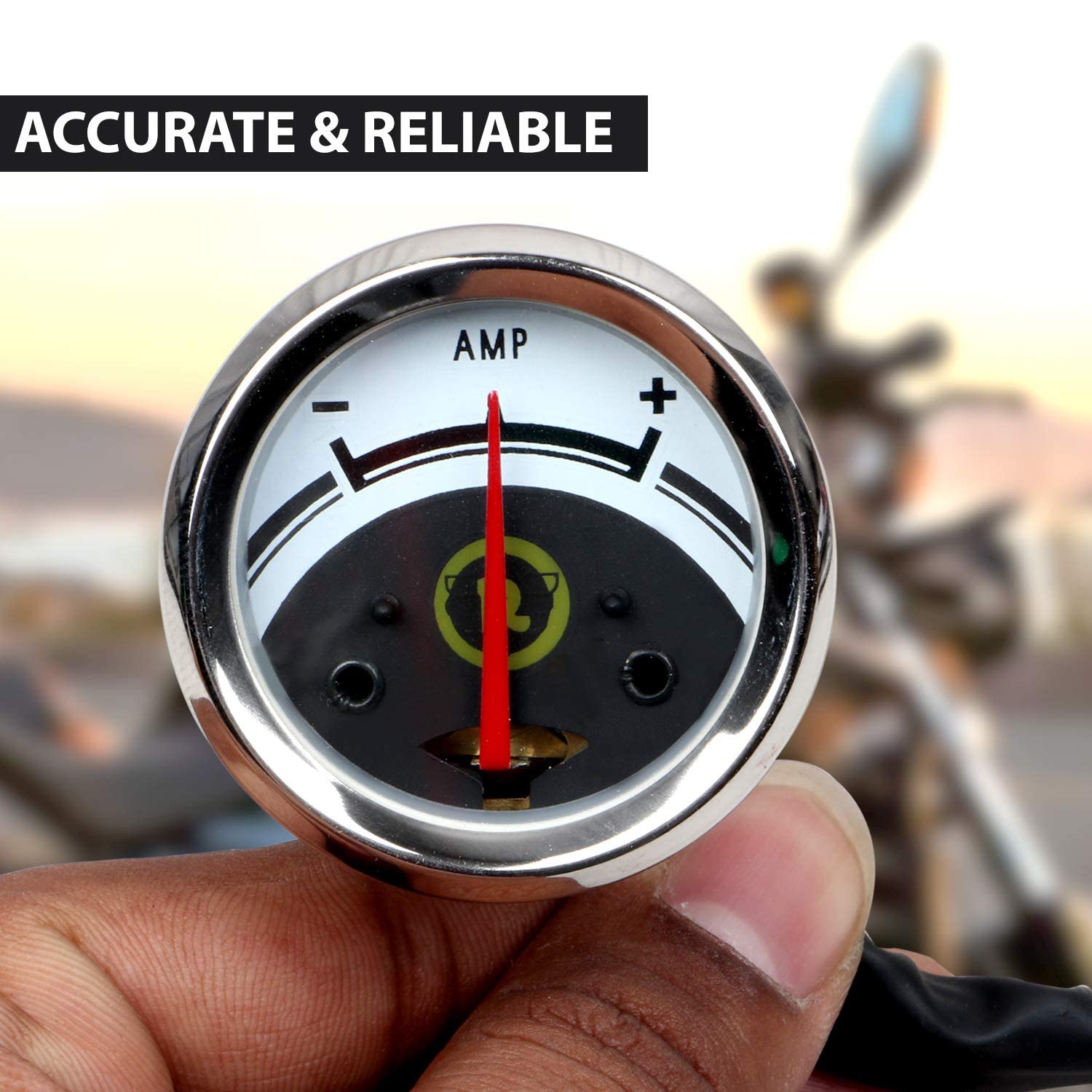 Pivalo Amp Meter - Motorcycle Current Gauge -2