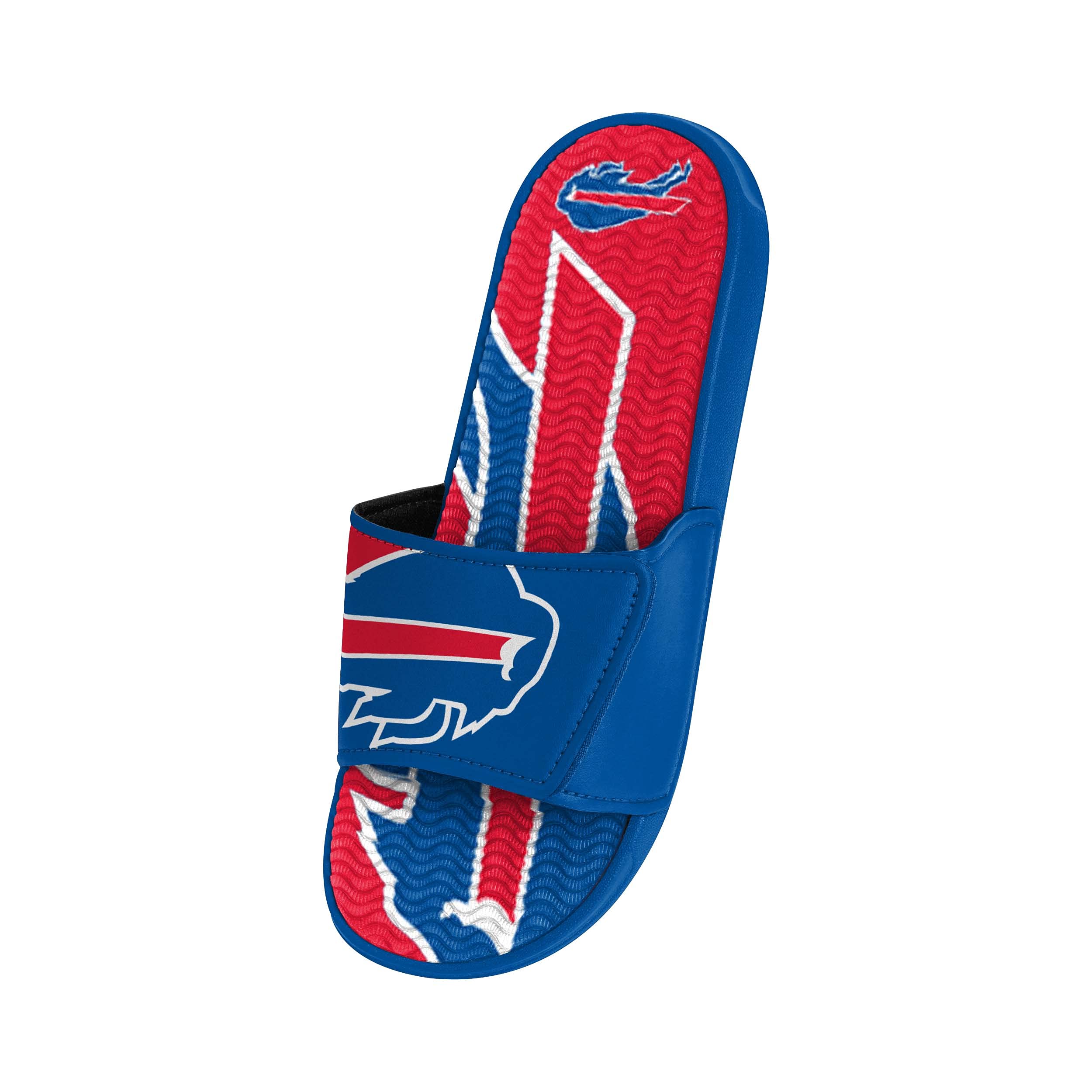 FOCO Herren NFL Team Logo Athletic Sport Shower Flip Flop Sandalen Gel Slides
