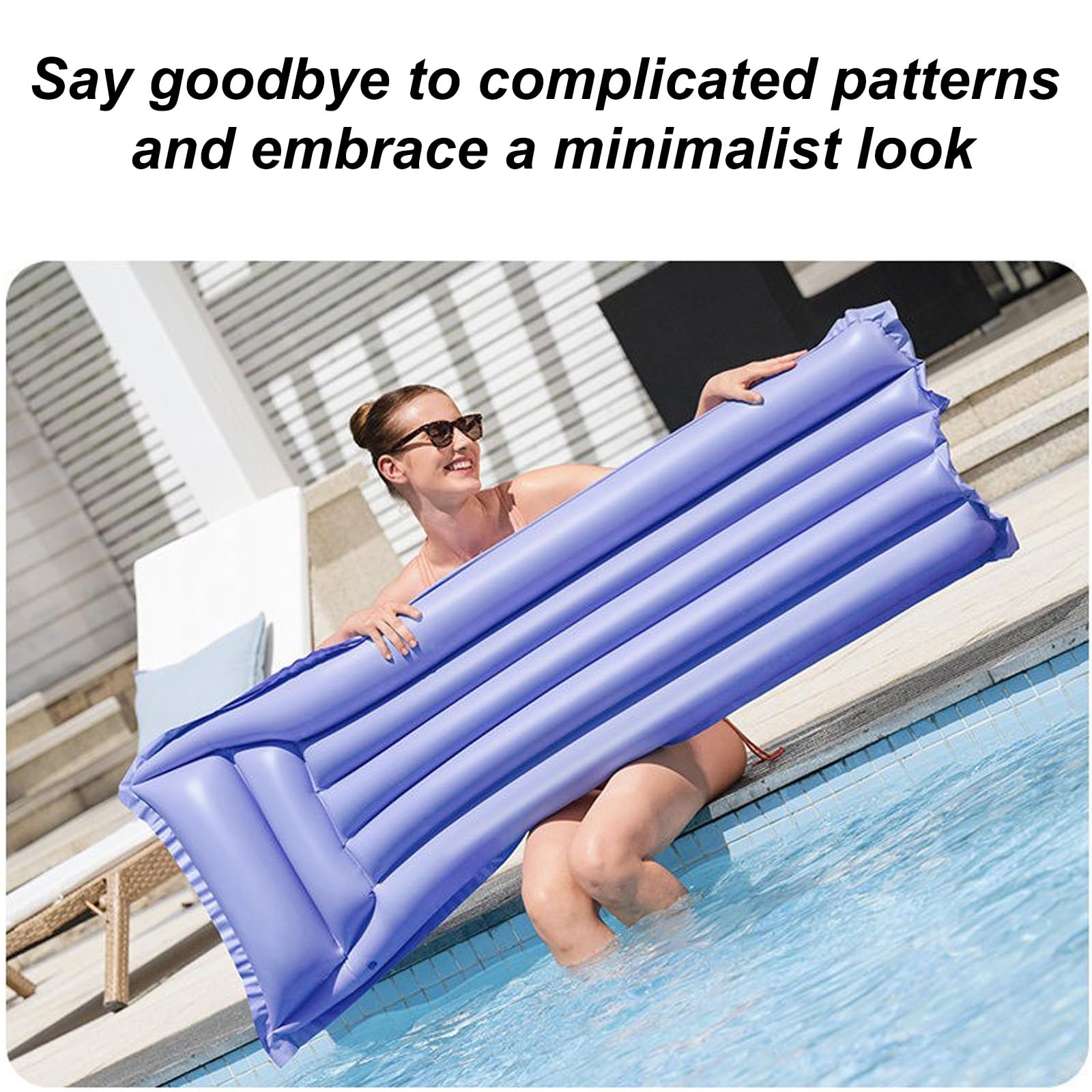 Fauteuil Flottant pour Piscine, Matelas de Piscine