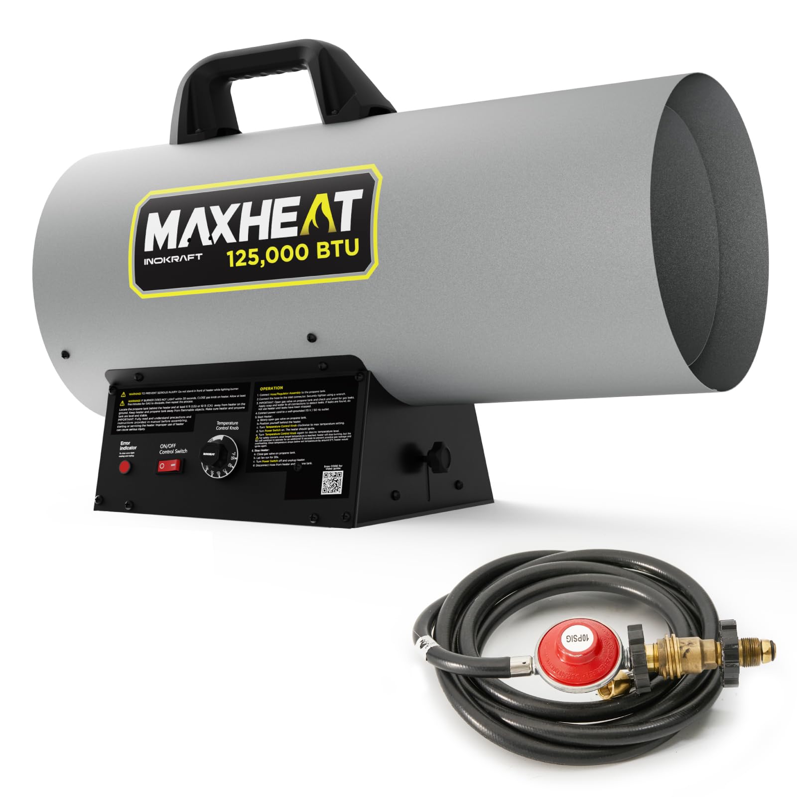 InoKraft MAXHEAT MH68 Propane Heater - 68,000 BTU -8