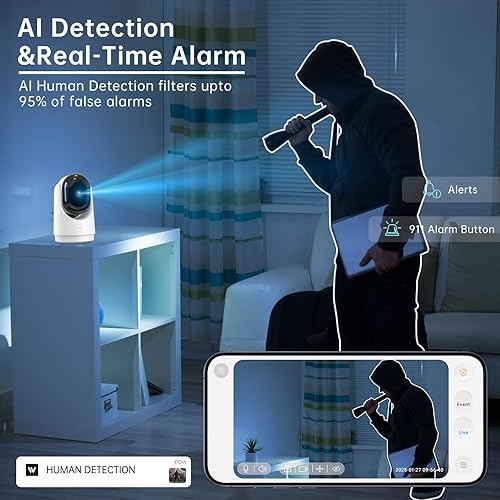 Miniatura 8 de Cámara de seguridad interior 2K