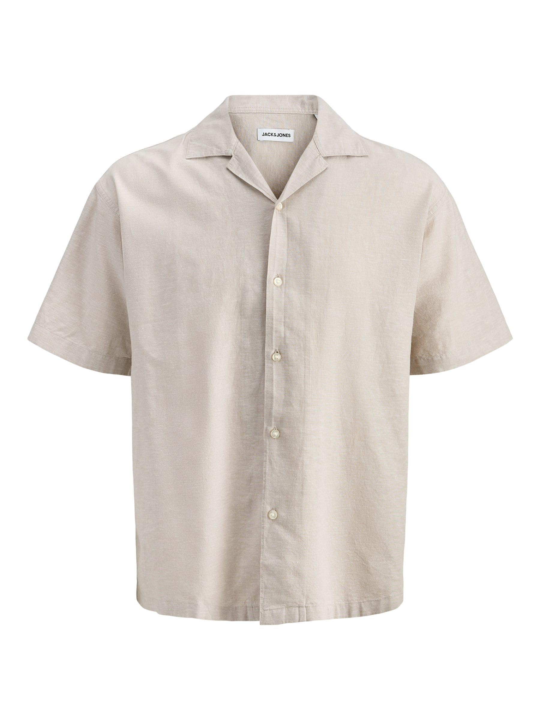 Jack & Jones Men's Shirt 3XL Natural