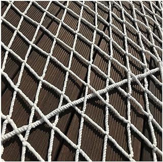 GEIRONV Garden Kindergarten Decoration Net, Shatter-Resistant Net Fence Net Hammock Swing Pet Safety Net Stair Protection Net 10M Protection Rope Net (Color : 10cm Mesh, Size : 1.2 * 10m)