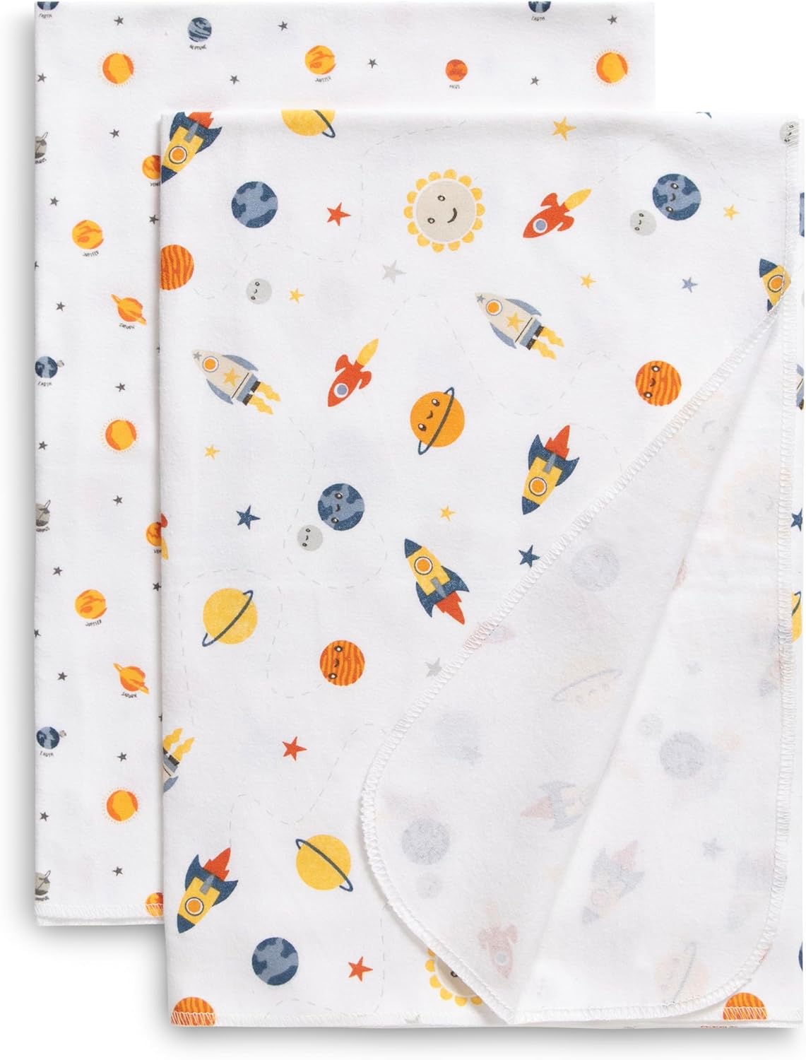Delta Children 100 Cotton Flannel Baby Receiving Blankets