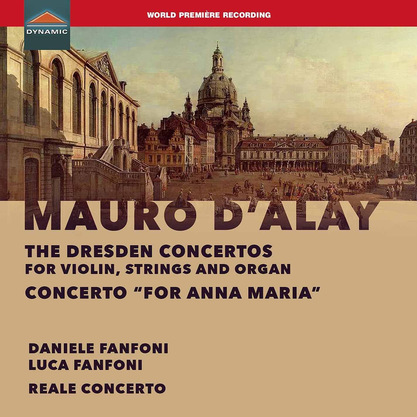 Fanfoni/Reale Concerto D'alay:dresden Concertos CD CDS7982 NEW