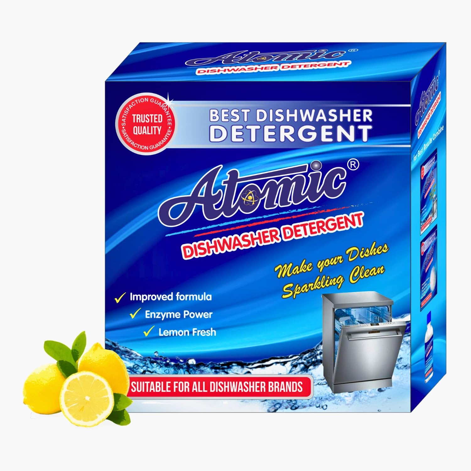 Atomic 900GM, Dishwasher Detergent/Make Your Dishes Sparking Clean- Indias #1 Recommended Dishwashing Brand (B07VQ2HCR1) Amazon Price History, Amazon Price Tracker