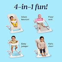 Vista 2 de Graco Jumpstart 4 en 1 - Saltador y Brincador Ajustable para Actividades Infantiles, Columpio Versátil para Bebé, Asiento de Piso y Silla para Niños
