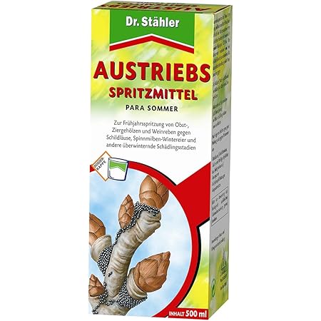 Dr. Stähler Austriebs-Spritzmittel para Sommer 500ml Konzentrat