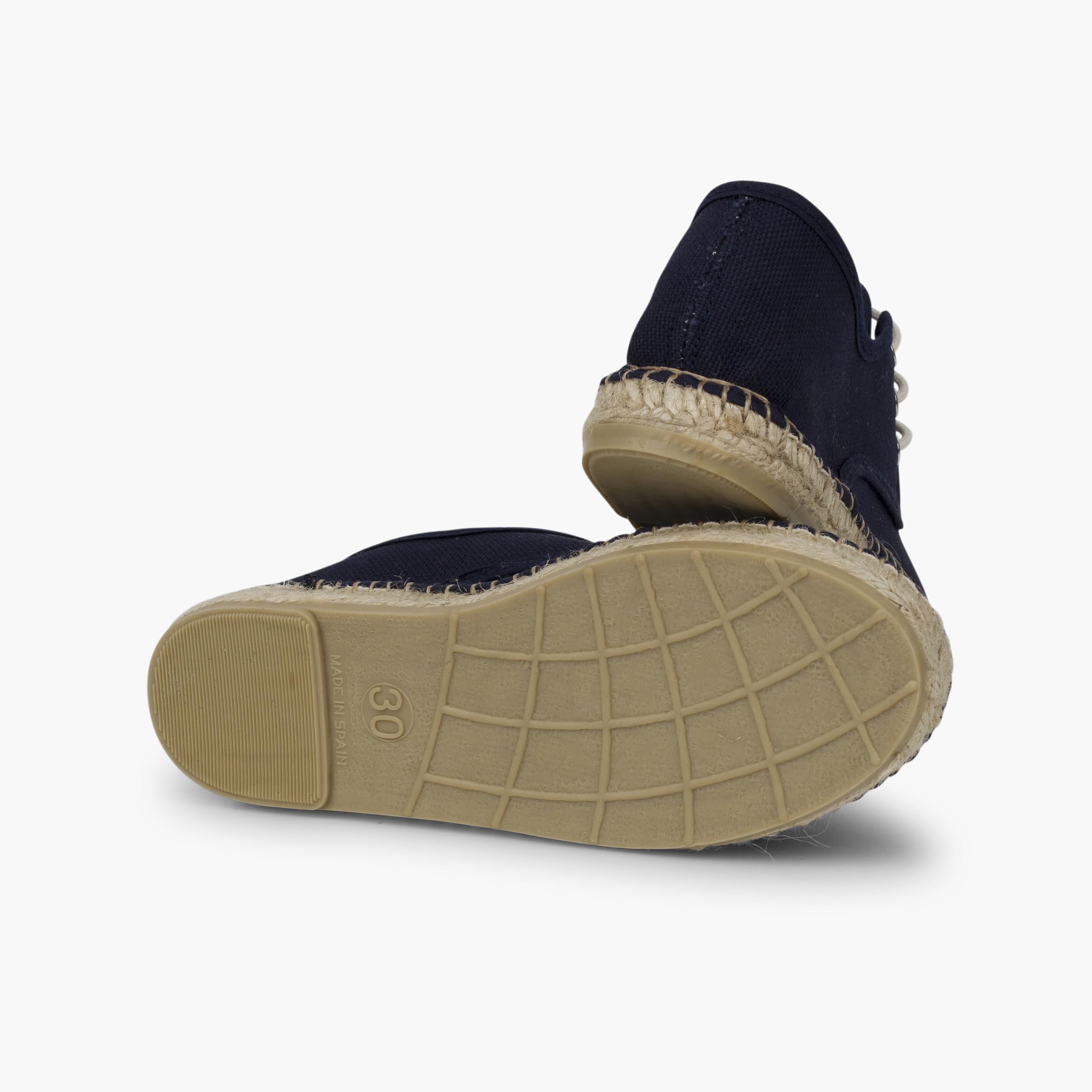 Pisamonas Blucher de Lona con Base Alpargata