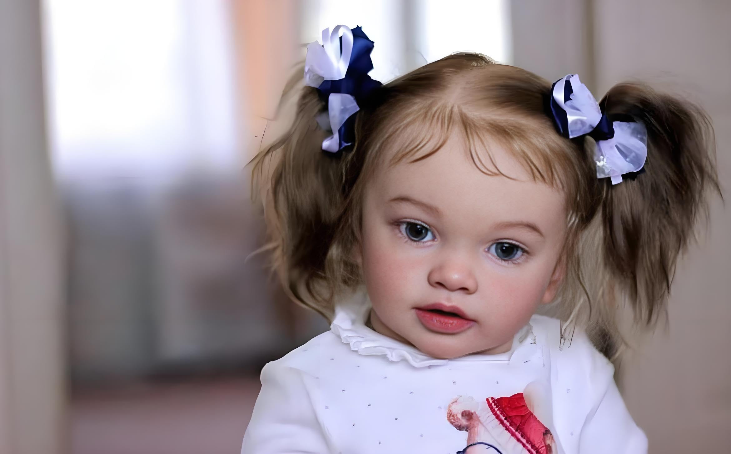 RXDOLL Bambole Reborn Toddler di grandi dimensioni Pippa 66 cm Bambole realistiche Reborn Baby che sembrano Real Morbido Panno in Vinile Corpo Realistico Bambino Bambola In Piedi Ragazza per Bambini 3