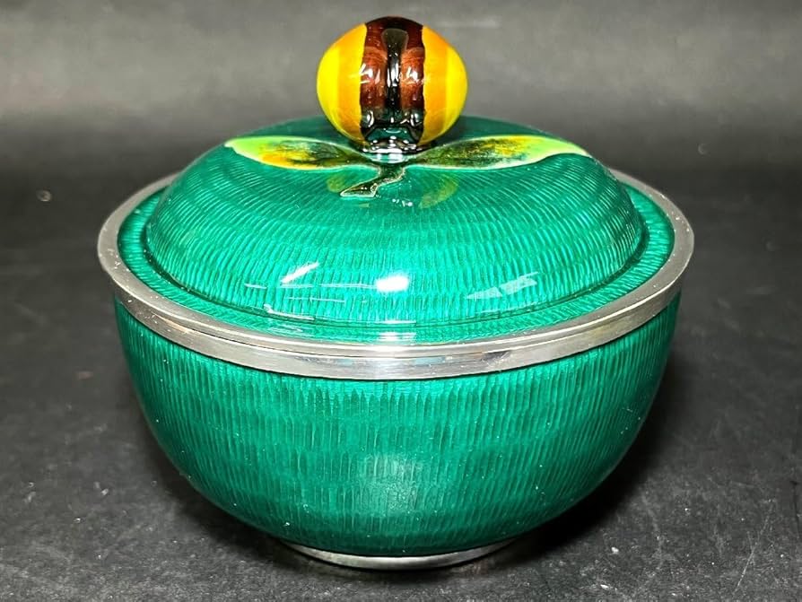 グムンドナー　シュガーポット グムンドナー・ケラミック陶器シュガーポット小物入れ3個セット