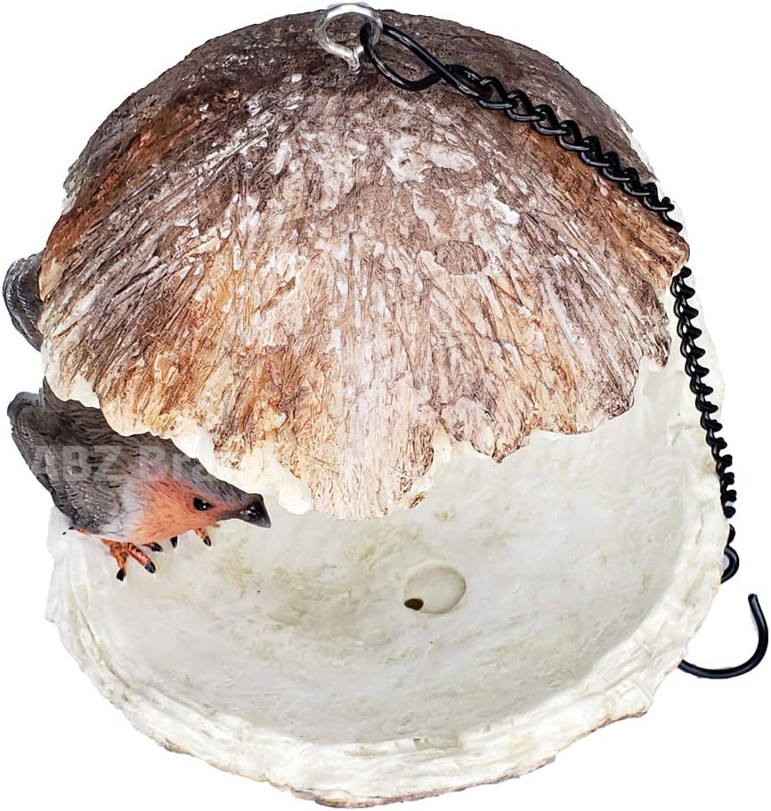 Garden Farm Colorful Fruits Hanging Wild Bird Feeder (Coconut)