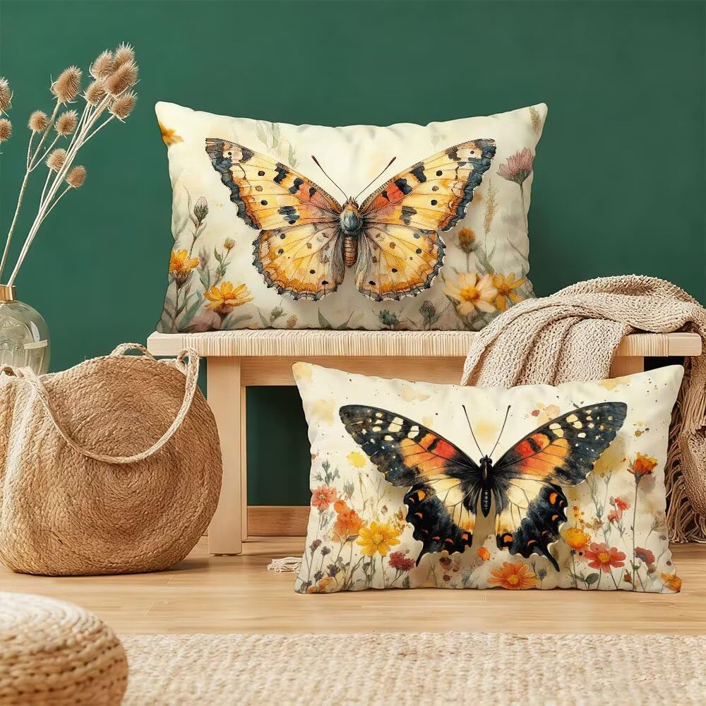 Taie oreiller rectangulaire beige en velours double face haut de gamme