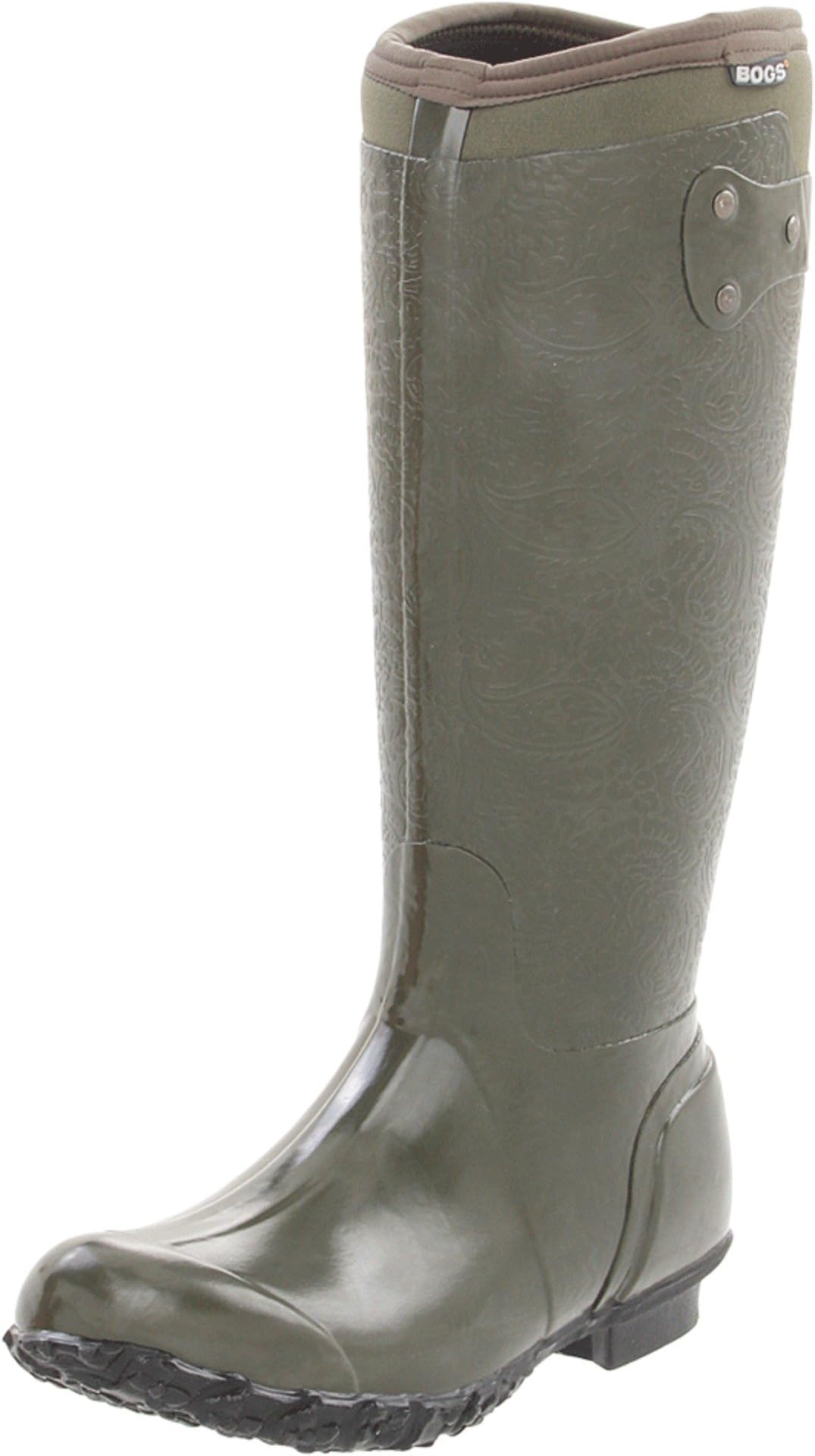 Bogs Women's Rider Emboss Fashion Rain Boot