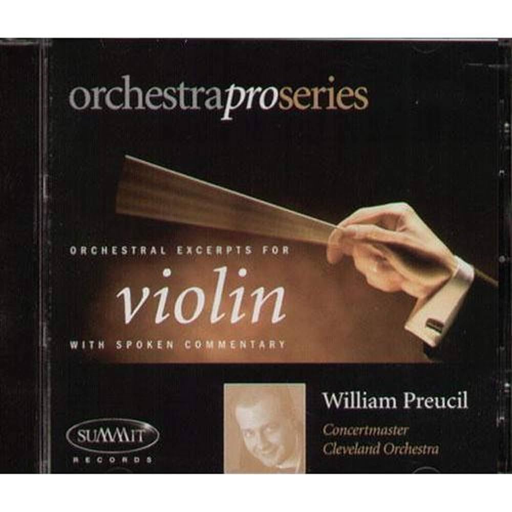 William Preucil, Bedrich Smetana, Wolfgang Amadeus Mozart, Ludwig