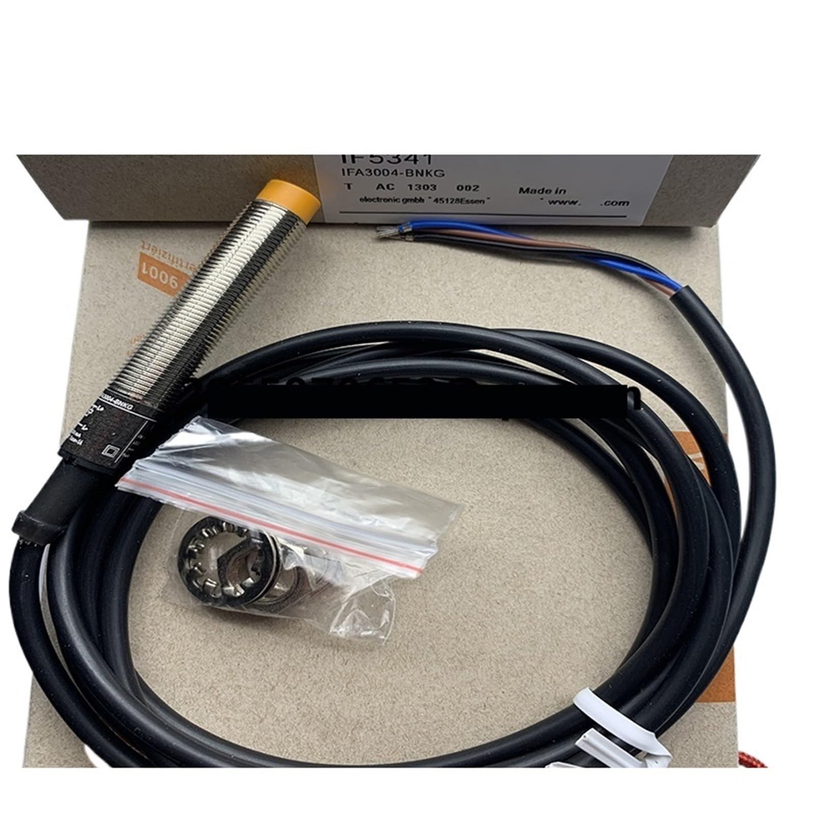 Capteur IF5341 haute durabilité avec boîtier robuste pour automatisme