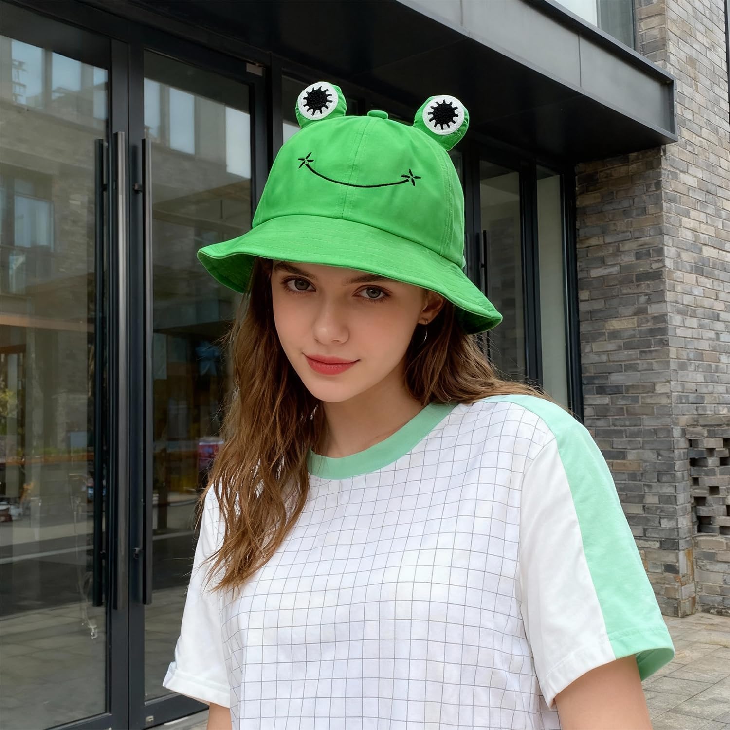 Gorra Pescador, Algodón, Protección Solar, Adecuado para Picnics, Carnavales, Hombres y Mujeres Adultos