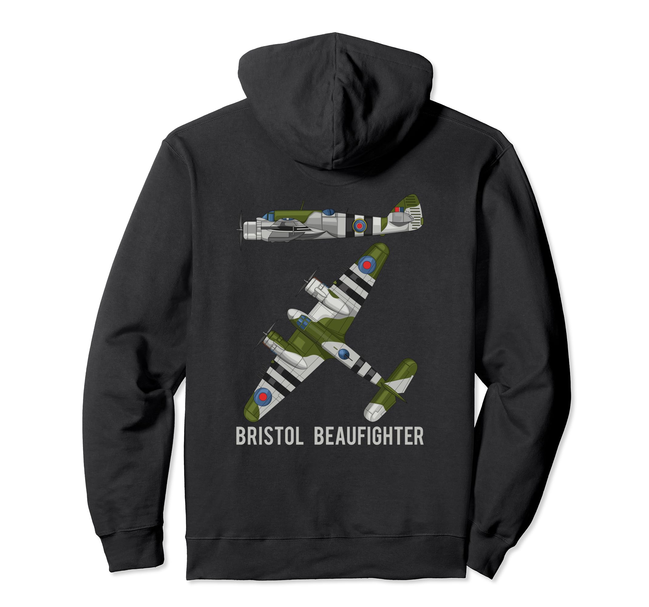 Bristol Beaufighter British WW2 Plane Airplane Pullover Hoodie