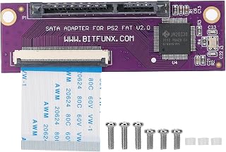 Dilwe 1 do adaptera SATA, płyta aktualizacyjna do IDE oryginalny adapter sieciowy do gier, duża pojemność adaptera dysku twardego SATA