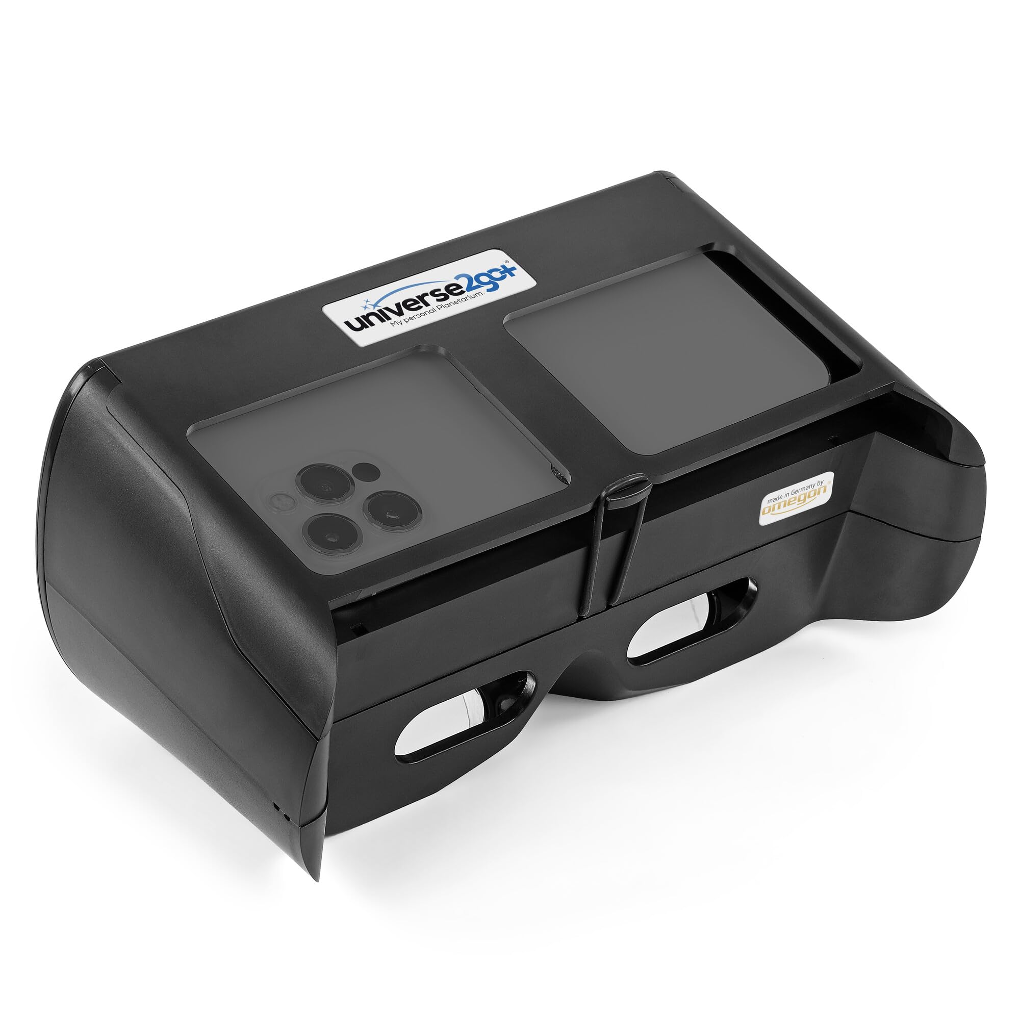 Omegon Universe2go+ | Augmented Reality Hand-Planetarium | Entdecke Sternbilder & Planeten | Mit spannendem Audioguide | Kompatibel mit Allen gängigen Smartphones | Für Einsteiger & Fortgeschrittene