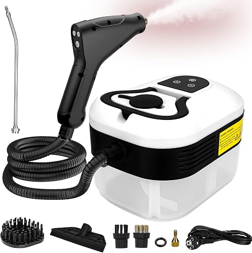 Nettoyeur Vapeur Portable 2500 W, 3.5 Bar, 1200 ml Réservoir