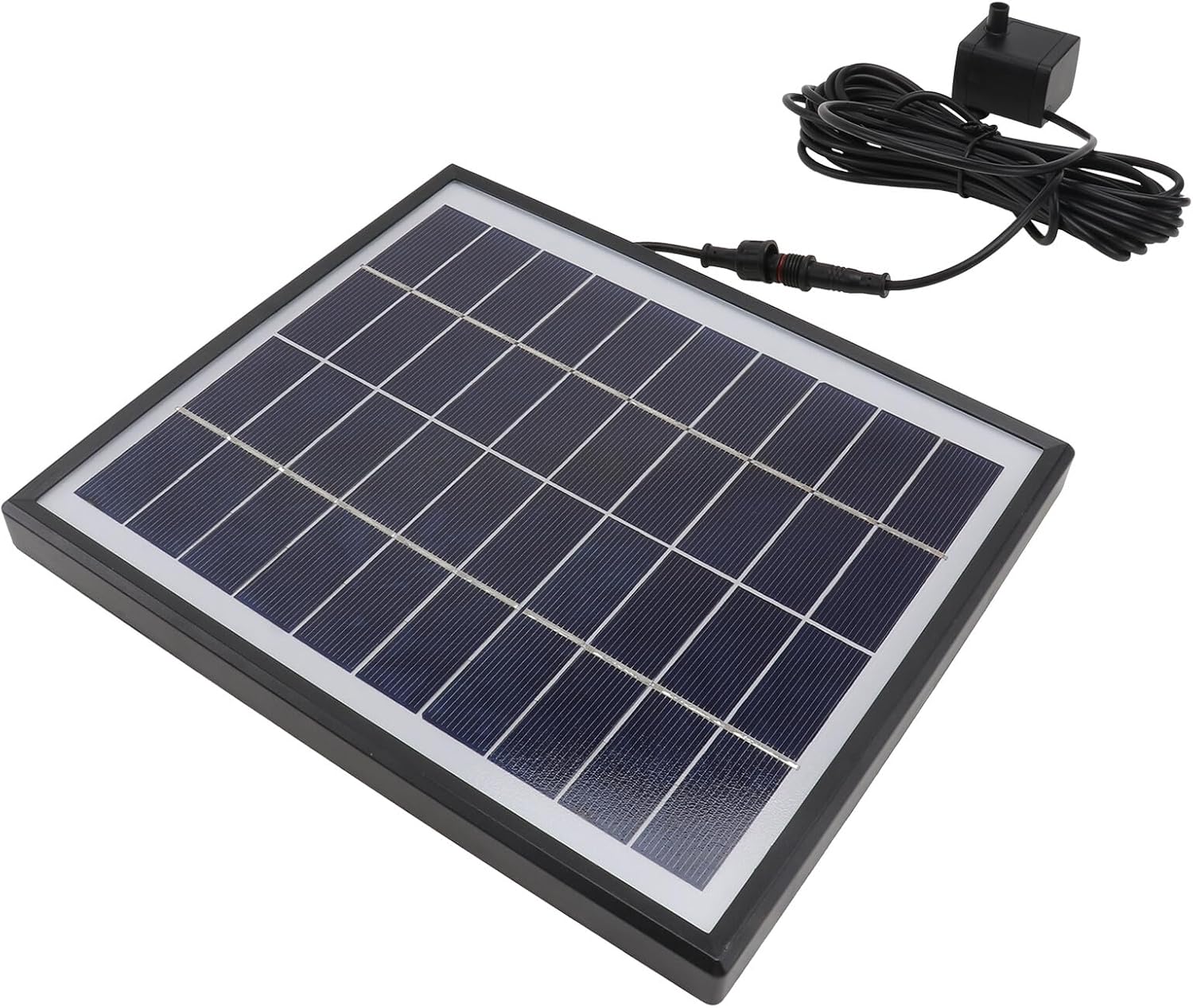 12v 5w Solar Water Pump Floating Fountain Pump 500l/h for Garden Bird Bath Outdoor Solar Fountain Circulation