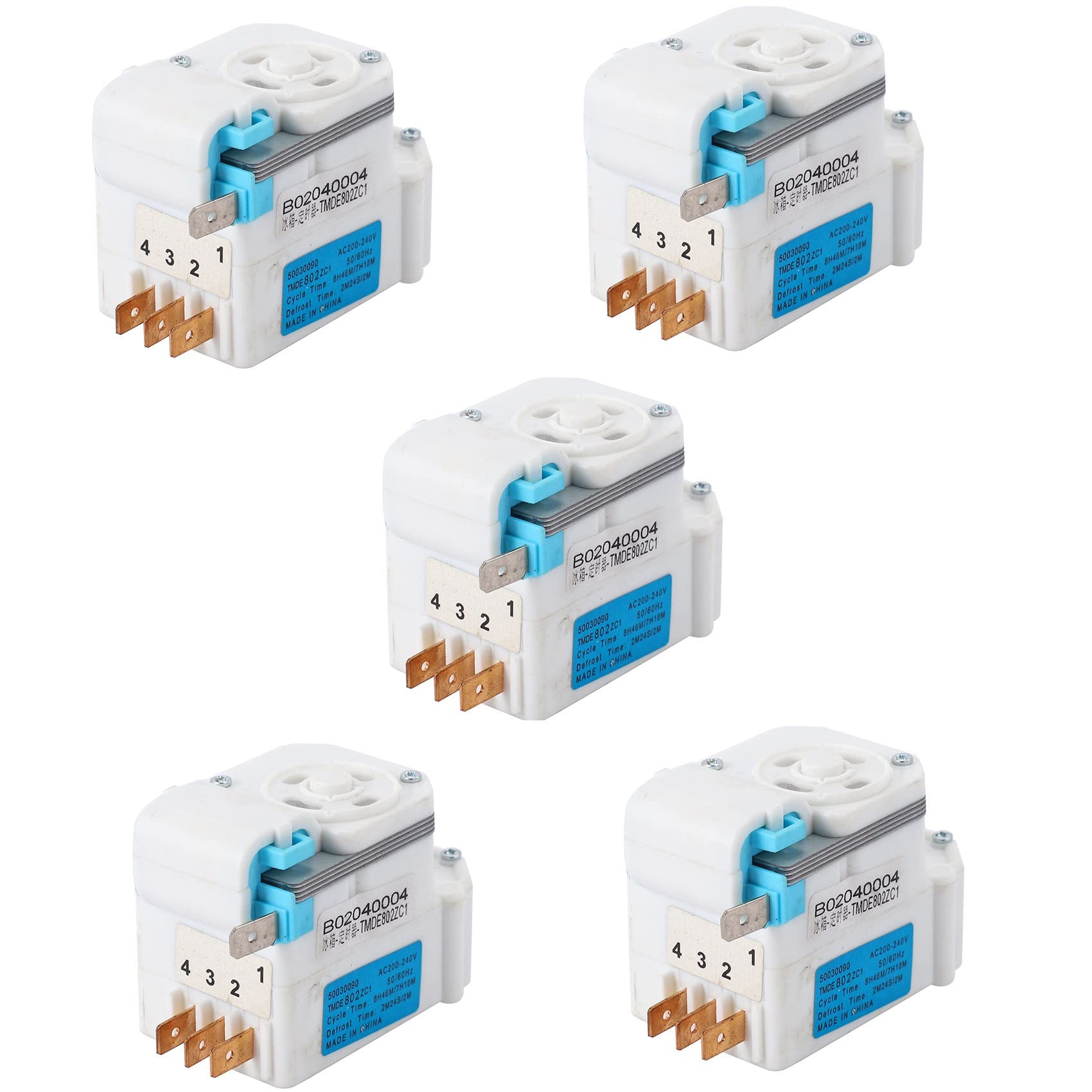 Minuterie de dégivrage AC 200-240V TMDE802ZC1 pour résoudre les pannes de refroidisseur