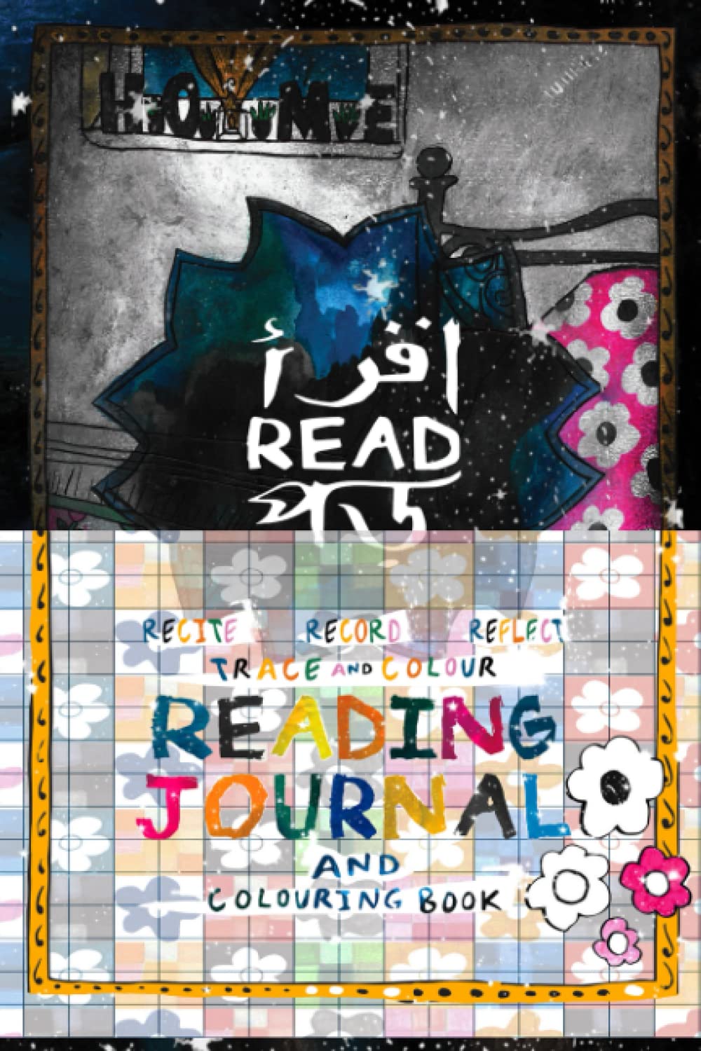 READ: RECITE RECORD REFLECT TRACE AND COLOUR READING JOURNAL AND COLOURING BOOK: ALL IN ONE: READING LIBRARY | READING RECORD | READING TRACKER | ... & COLOUR | READING JOURNAL | COLOURING BOOK