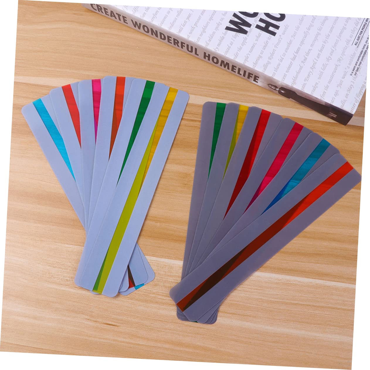 Lurrose Lot de 2 Marque-pages en Pvc pour Décoration Créative Lot de 32 Pièces