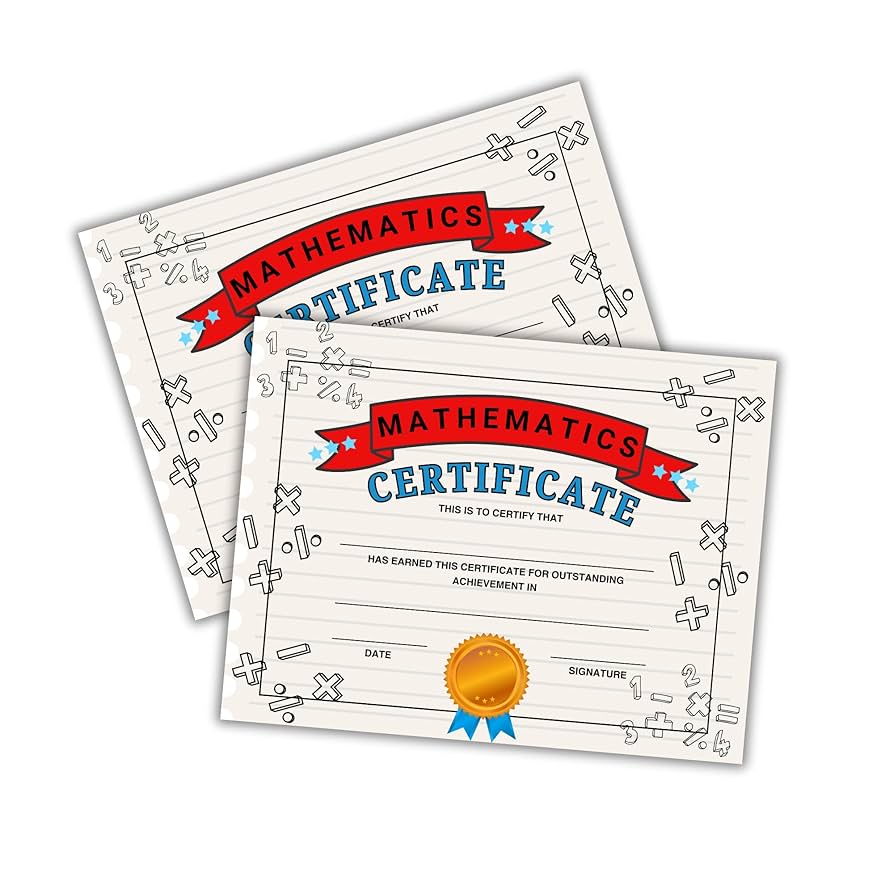 amazon-com-math-certificate-of-achievement-award-50-pk-8-5x11-mathematics-facts-goal-for-elementary-students-paper-participation-office-products for Free Printable Math Awards For Students Amazon.com : Math Certificate of Achievement Award | 50 pk. 8.5x11” Mathematics Facts Goal for Elementary Students Paper Participation : Office Products for Free Printable Math Awards For Students
