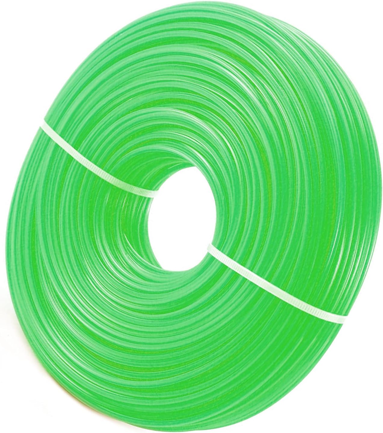 Zeqeey Heavy Duty Rhombus Zigzag Grass Strimmer Line Diameter 3mm 4mm