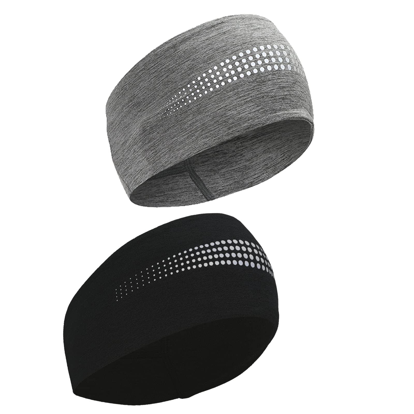 TrailHeads Bandeau réfléchissant Anti-humidité pour Femme | Tissu brossé luxueusement doux, léger et confortable et conçu pour les activités aérobiques