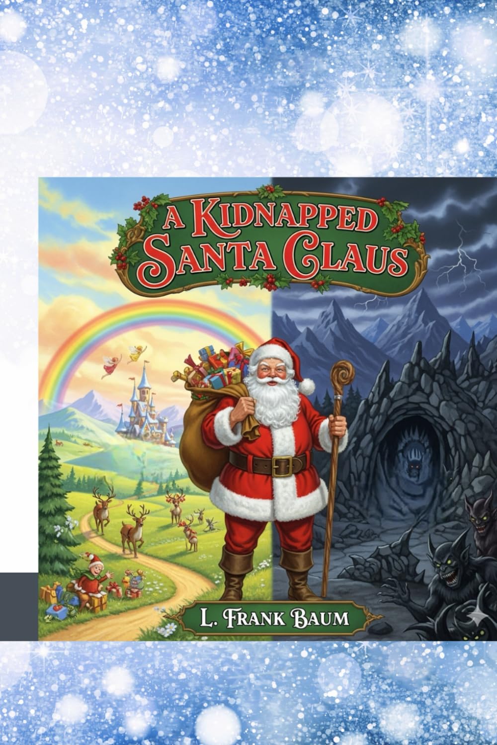 A kidnapped Santa Claus: Illustrated