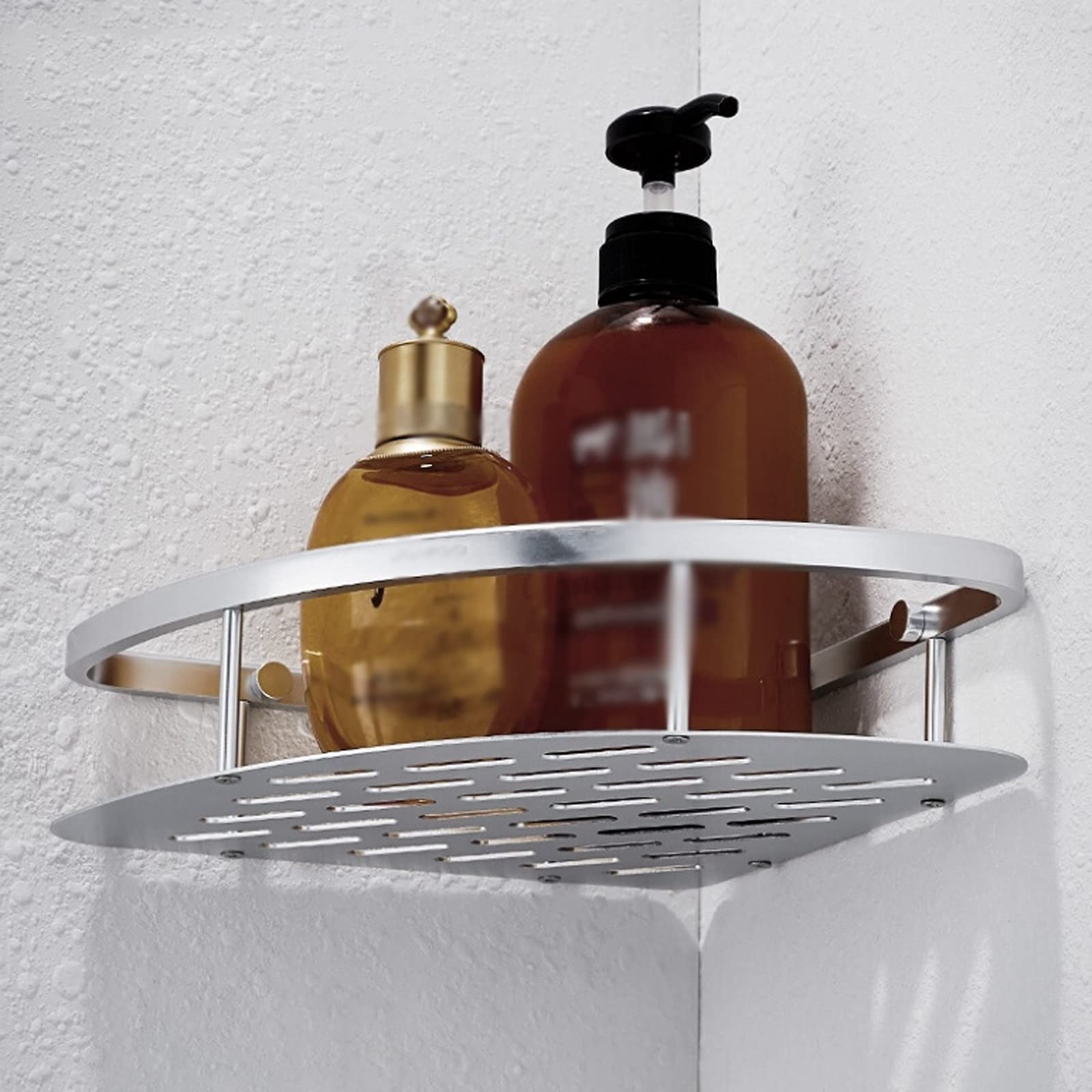 Mensole da Bagno Mensole sospese Mensola da Doccia Portaoggetti da Doccia Mensole da Bagno con Ganci Organizzazione e conservazione a Parete per dormitorio e Cucina per Bagno