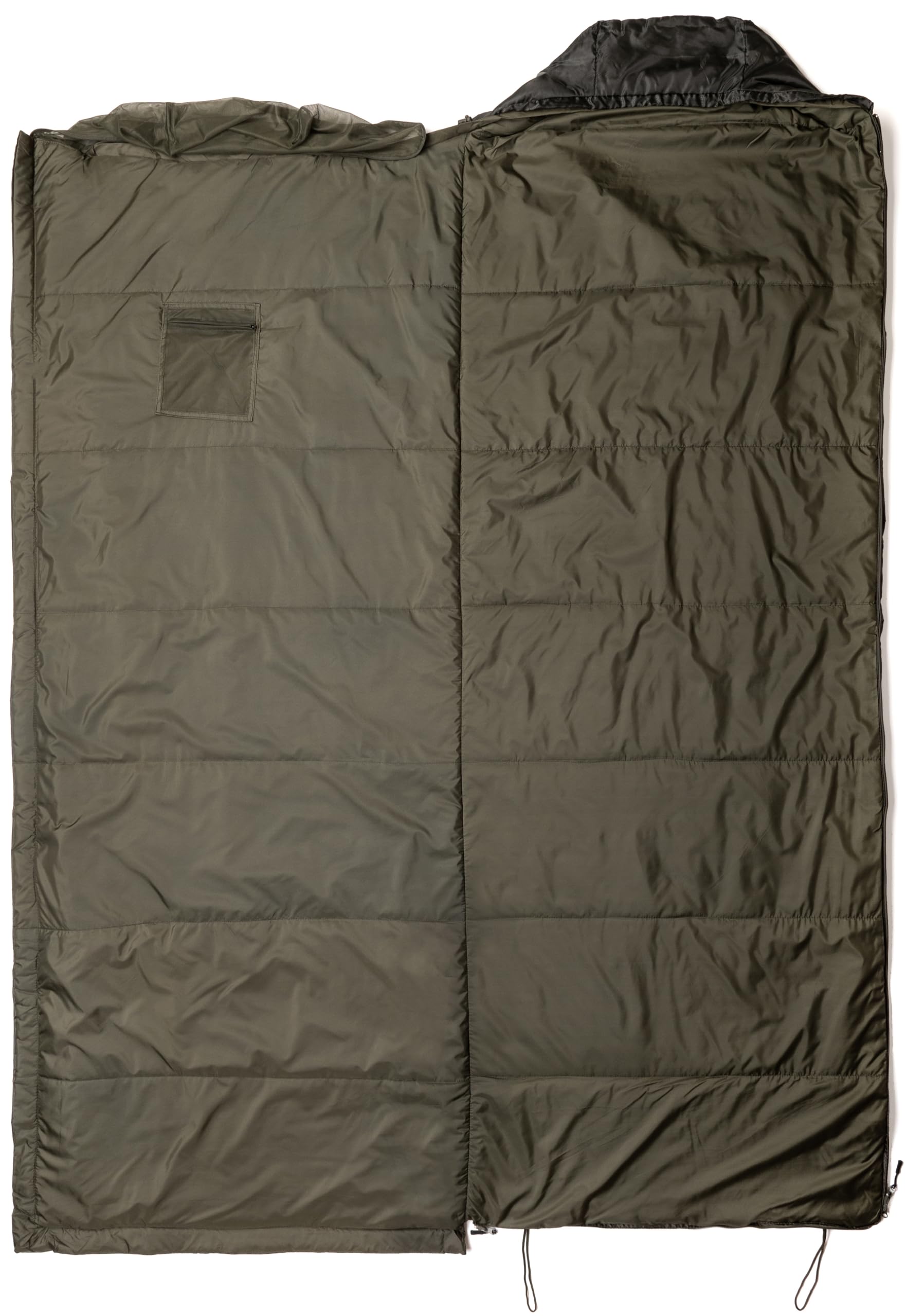 Snugpak Jungle Bag WGTE - Saco de Dormir con mosquitera integrada, Ligero, Sanitario y edredón Multiusos - cómodo Saco de Dormir para Acampar y Explorar en Condiciones