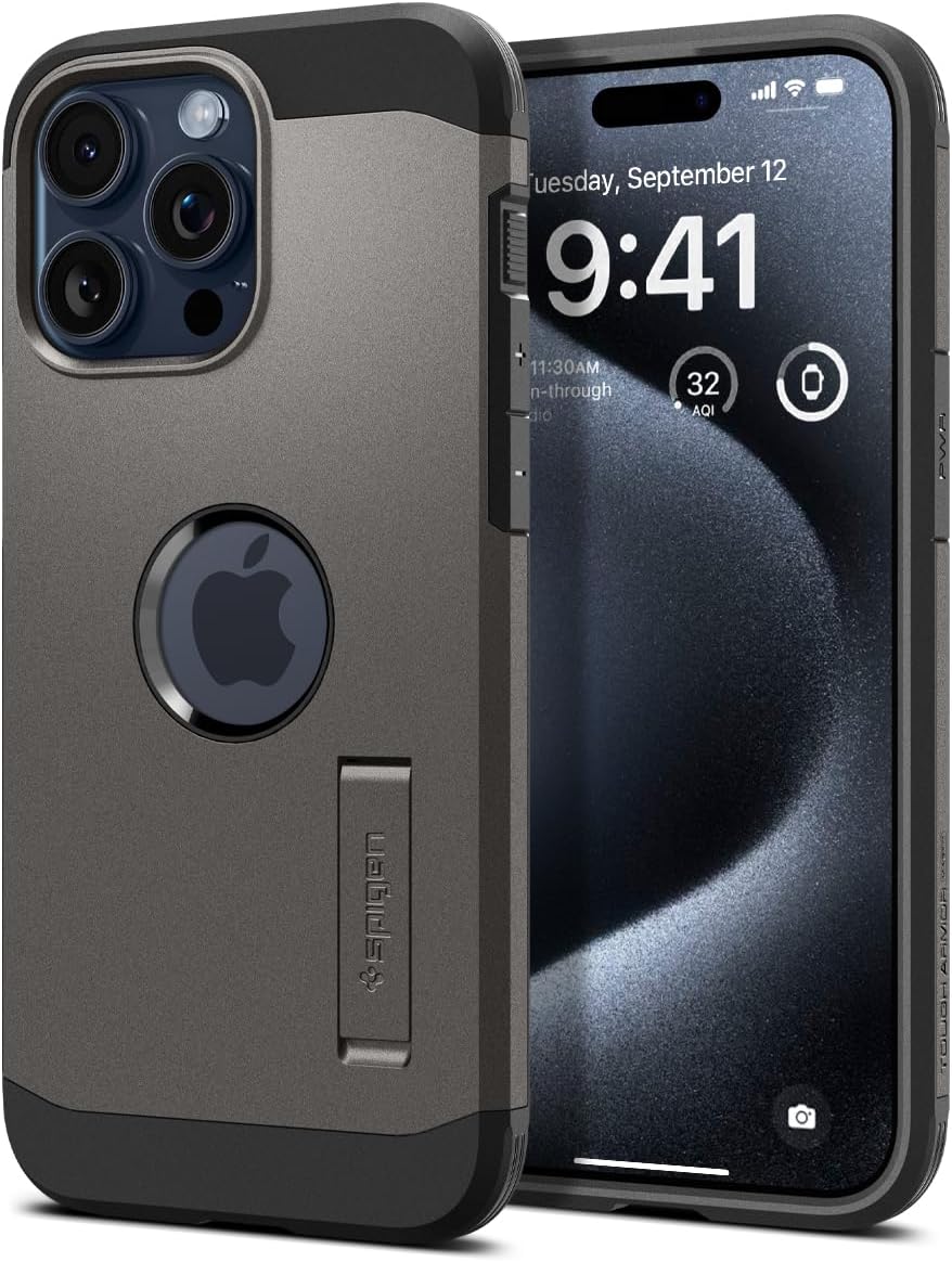 Spigen Tough Armor Magfit Case Compatible con Apple iPhone 15 Pro Funda