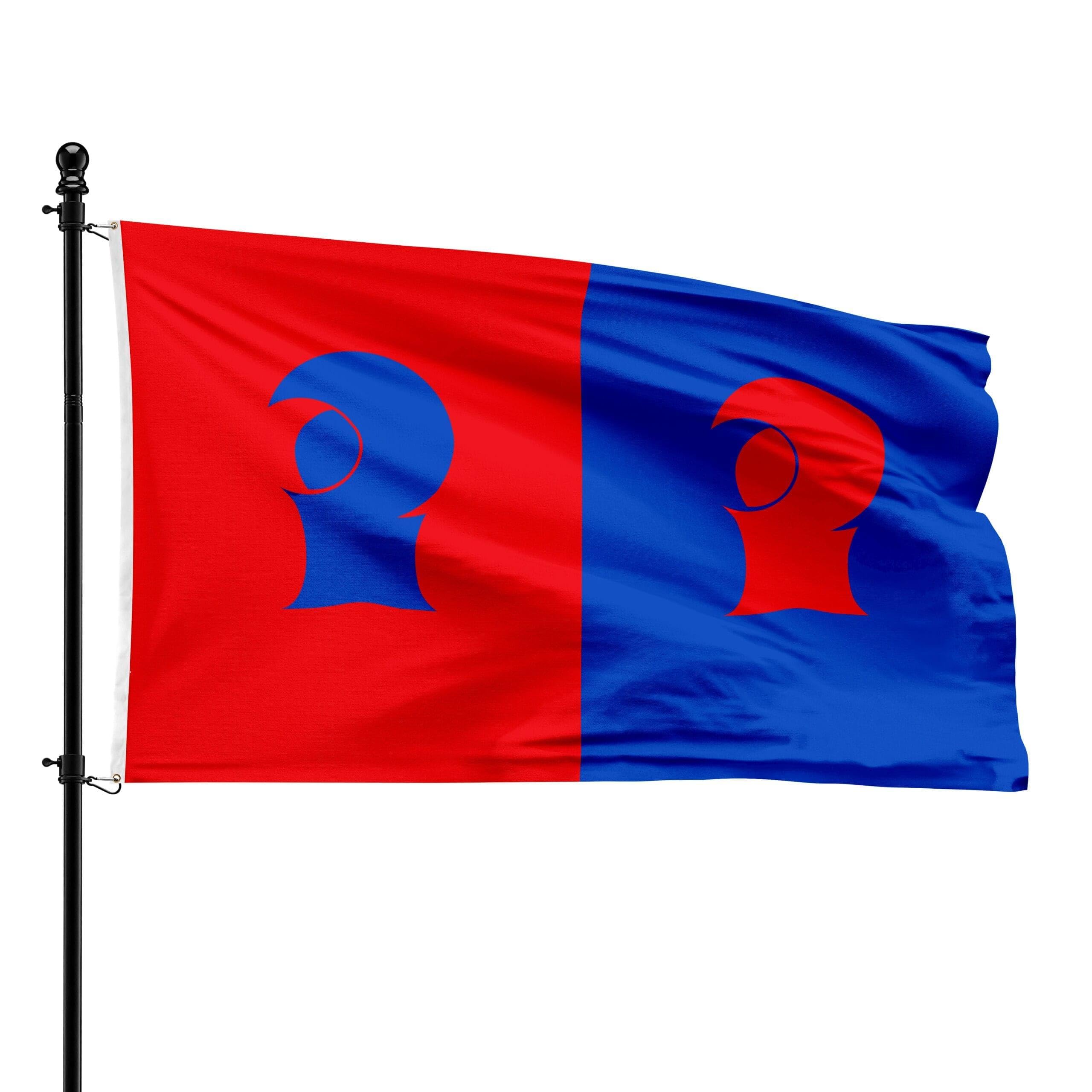 Drapeau Kaprijke Municipalité Kaprijke Flag textile 90x150