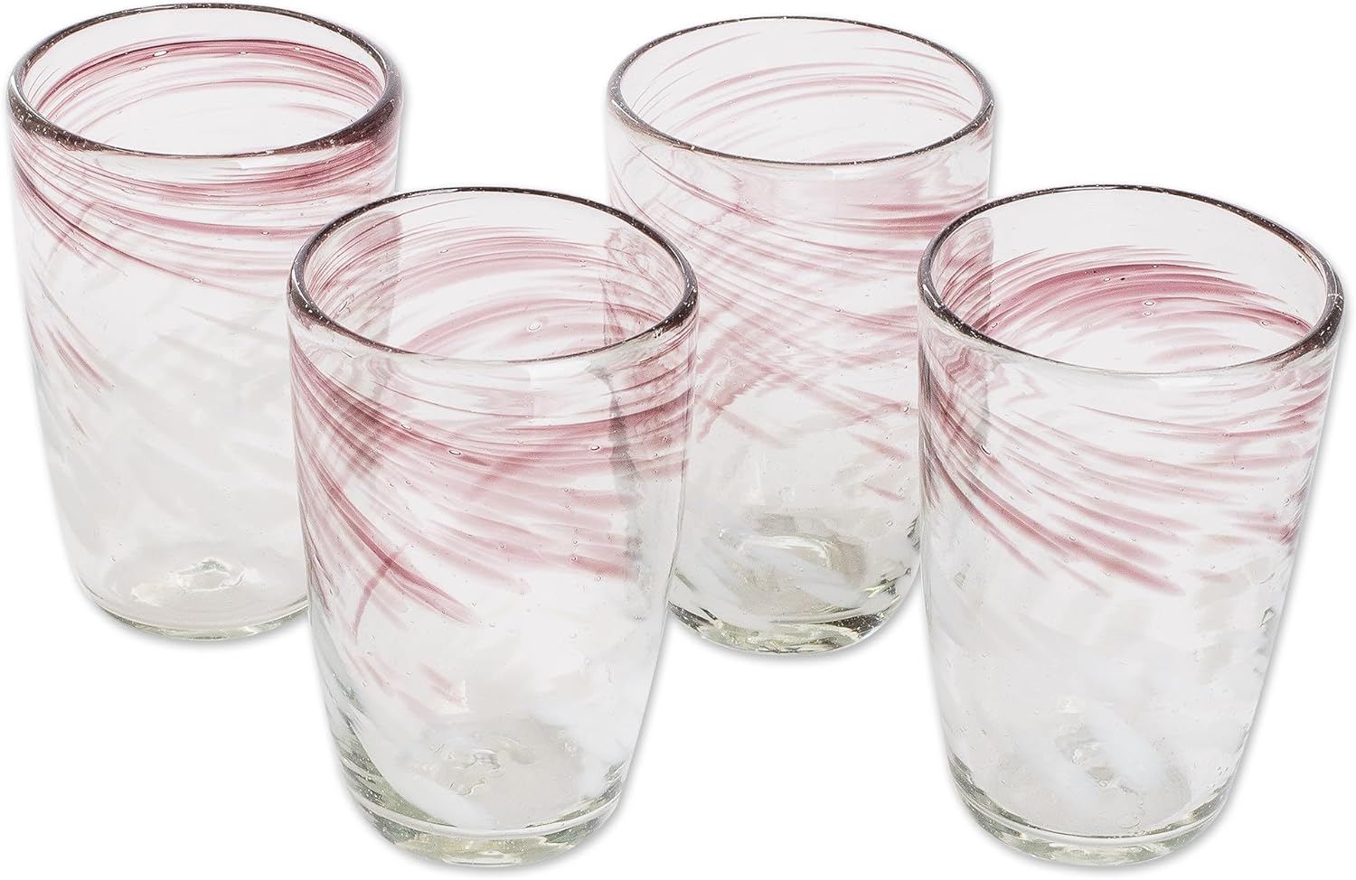 NOVICA Water Glasses From Guatemala 'Fusion'