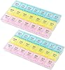 MEDca Weekly Pill Organizer, Three-Times-a-Day, 1 Pill Organizer
