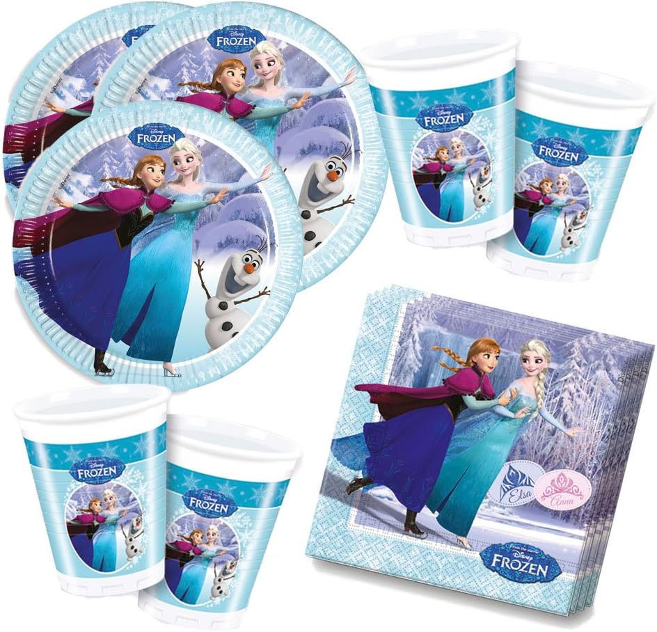 Ice Queen Skating Party Decoration Set