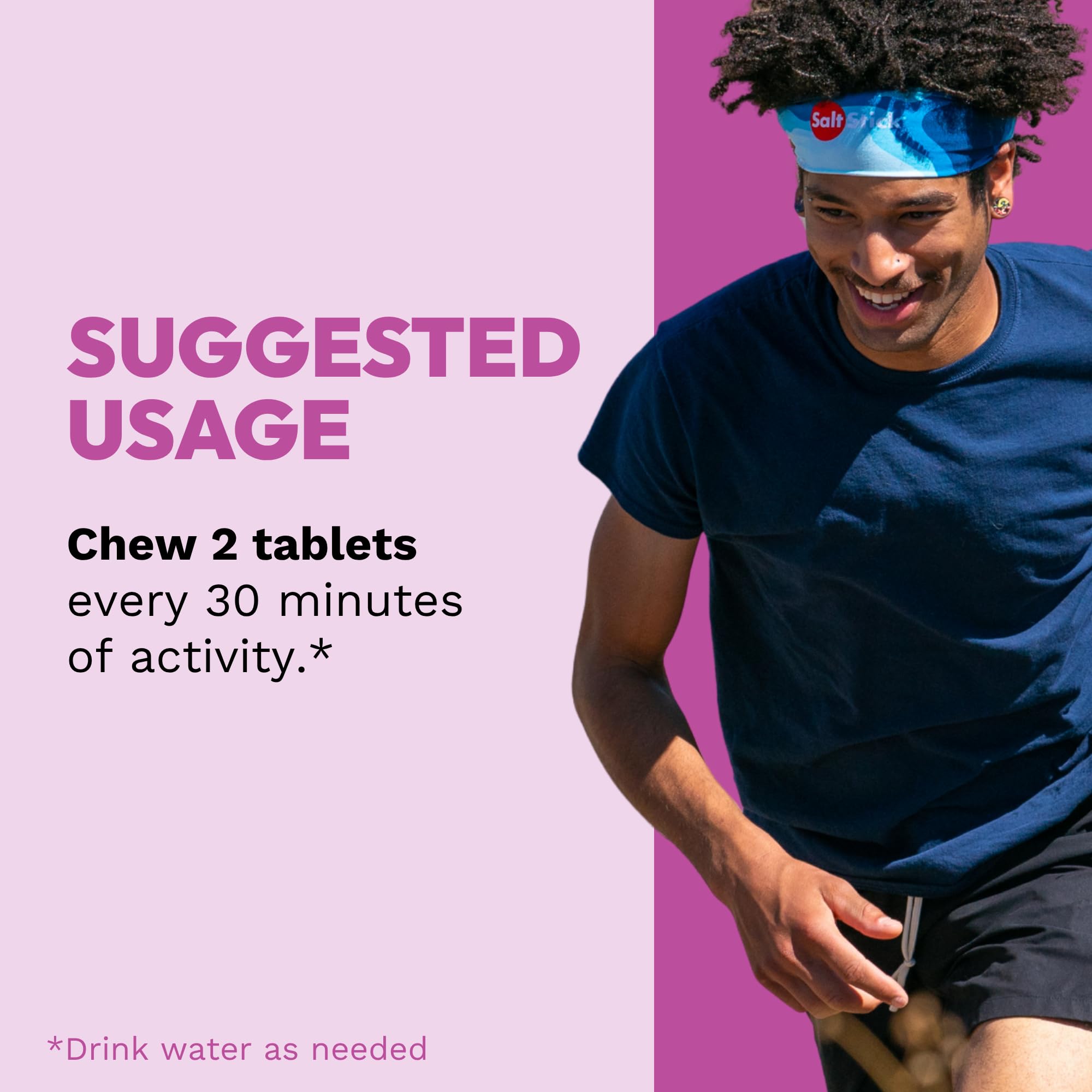 SaltStick High Sodium Electrolyte FastChews - Mixed Berry, 60 Tablets — Amazon image 6