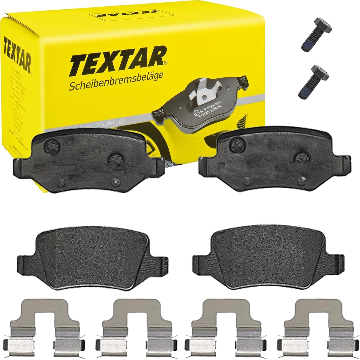 Semi-Metallic Disc Brake Pads for 06-12 Mercedes-Benz B200