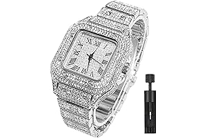 Iced Out Watch: Luxury Wristwatch with Diamond-like Elegance